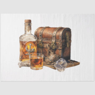 A Vintage Whiskey Design Series 16 Tissue Paper