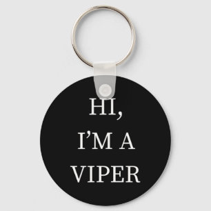 a Viper Snake Halloween Shirt Funny Last Minute Key Ring