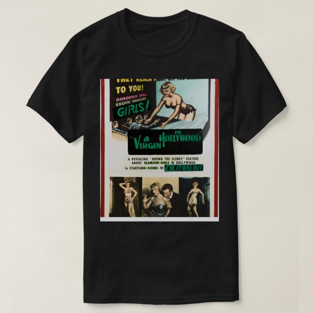 A Virgin in Hollywood 1953 T-Shirt (Design Front)