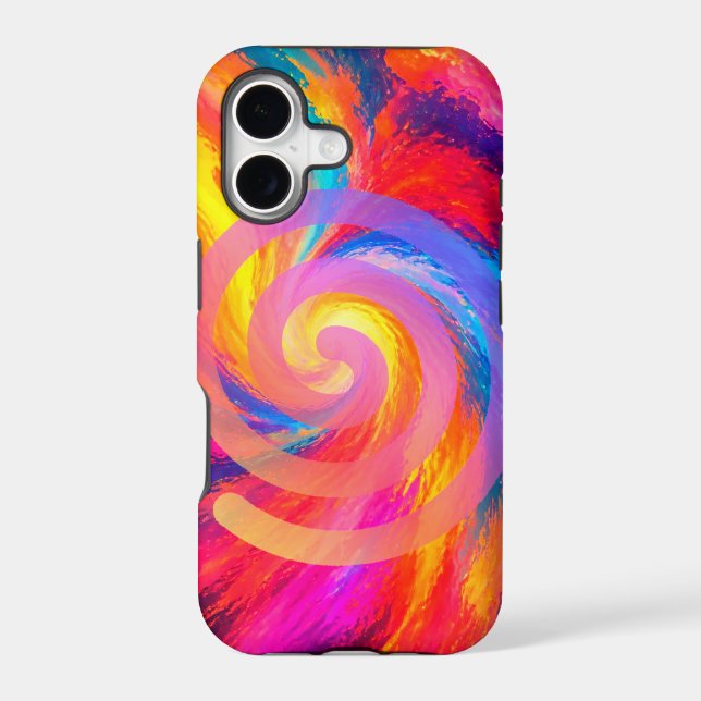 A Virtual Rainbow of Colours On iPhone (Back)