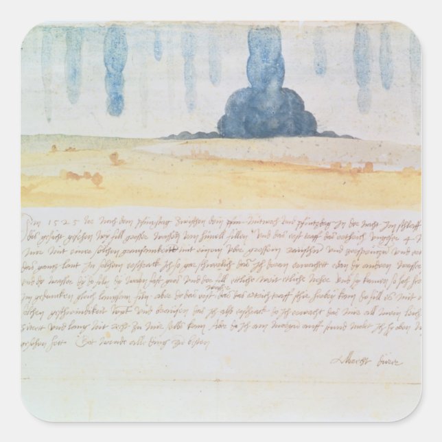 A Vision Square Sticker (Front)