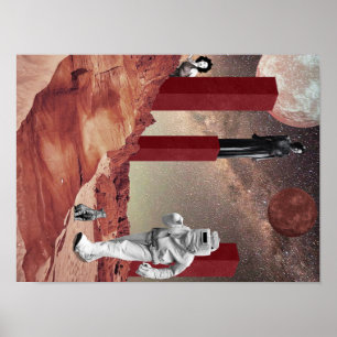 A visit to Mars Poster