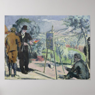 A Visit to the House of Cezanne Poster
