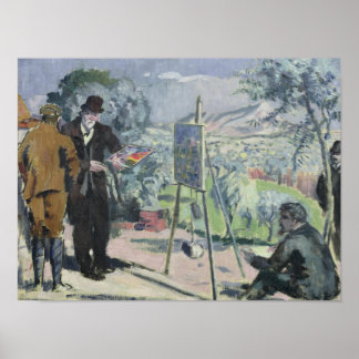 A Visit to the House of Cezanne Poster