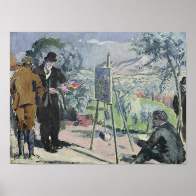 A Visit to the House of Cezanne Poster (Front)