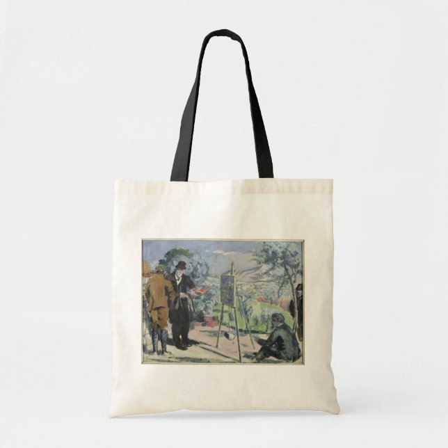 A Visit to the House of Cezanne Tote Bag (Front)