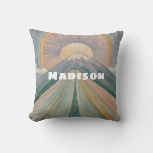 A Volcanic Serenade Personalised Cushion