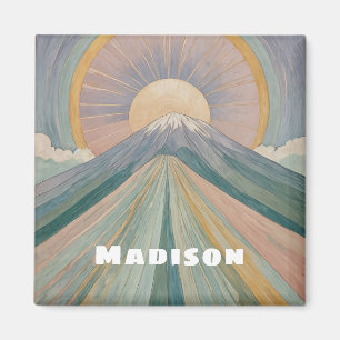 A Volcanic Serenade Personalised Magnet