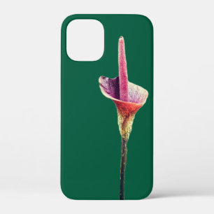 A voodoo-lily flower iPhone 12 mini case