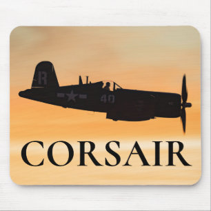 A Vought F4U Corsair Fighter Mouse Pad