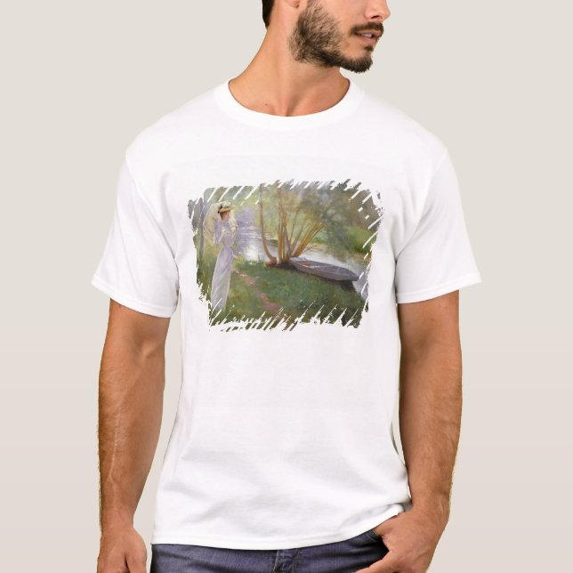 A walk by the river, 1890 T-Shirt (Front)