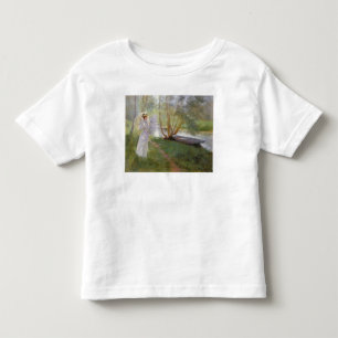 A walk by the river, 1890 toddler T-Shirt