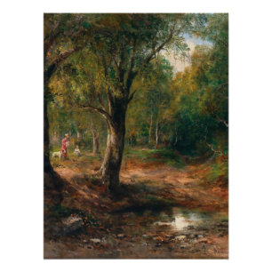 A Walk in the Forest – Emil Barbarini Poster