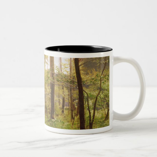 A Walk in the Forest Two-Tone Coffee Mug (Right)