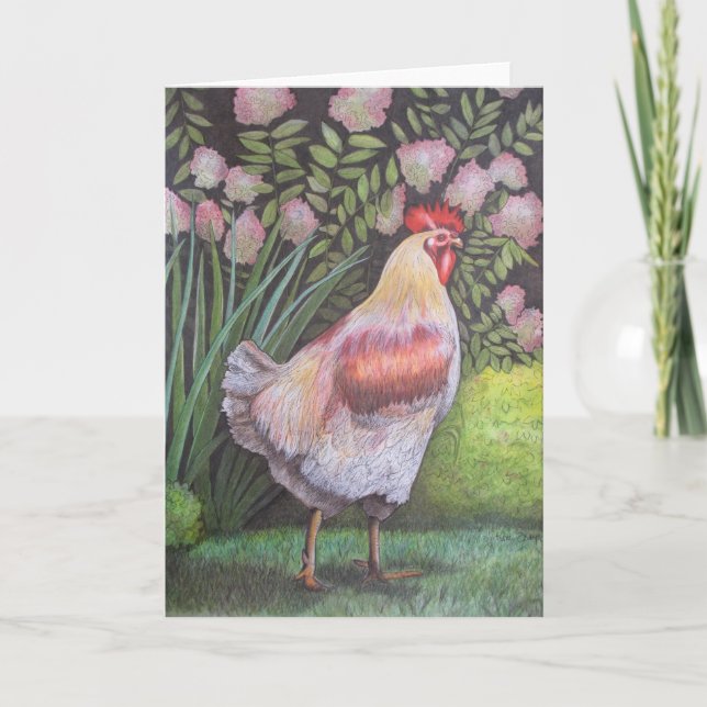 A Walk in the Garden GREETING CARD (Front)