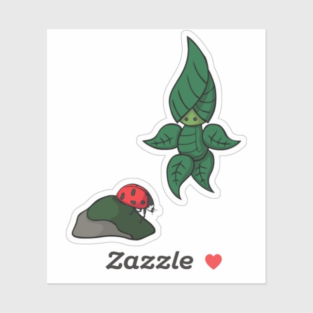 A Walk in the Woods Contour Sticker (Sheet)