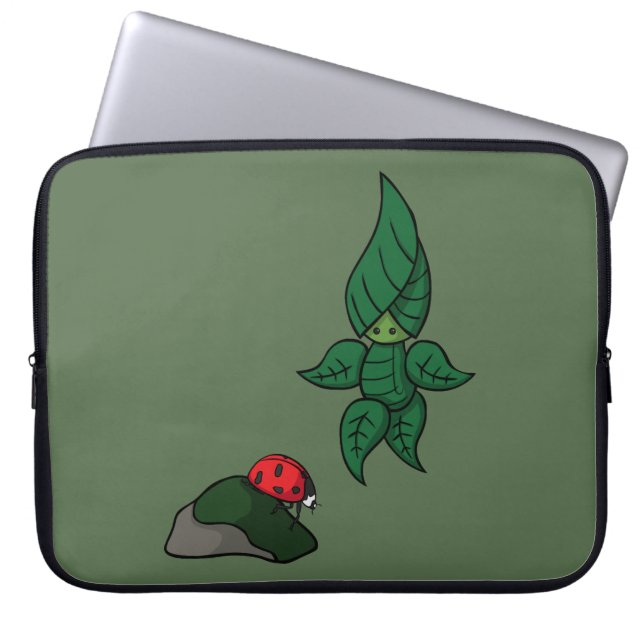 A Walk in the Woods Laptop Sleeve (Front)