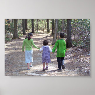 A walk in the woods poster