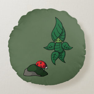 A Walk in the Woods Round Pillow