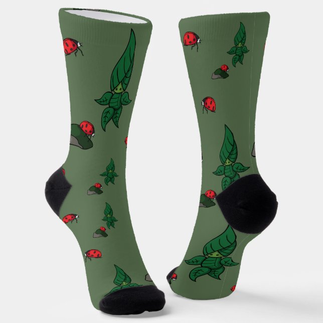 A Walk in the Woods Socks (Angled)