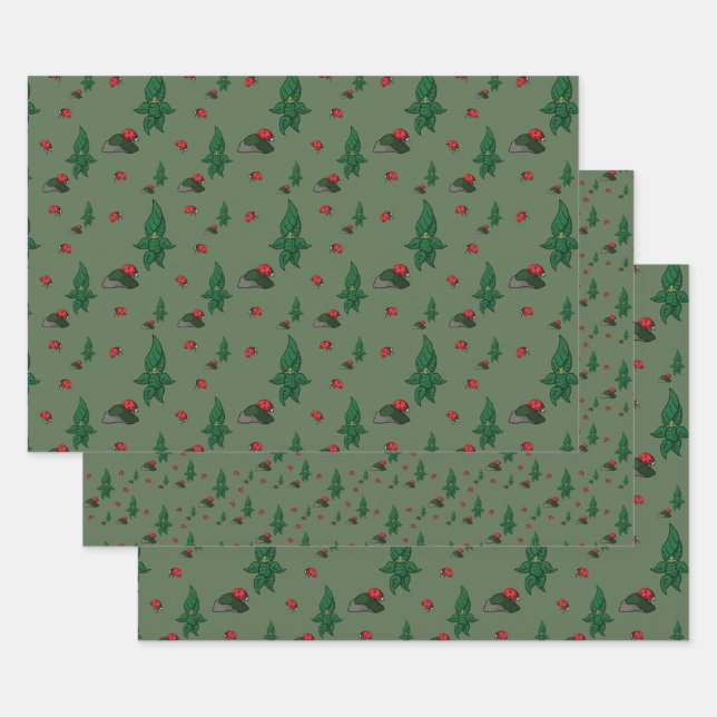 A Walk in the Woods Wrapping Paper Set (Set)