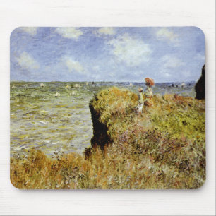 A Walk on the Cliffs at Pourville Mouse Pad