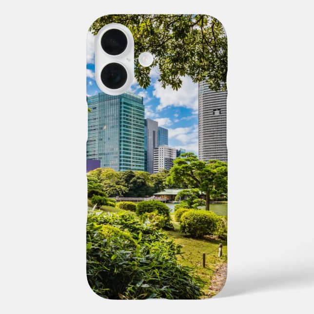 A walk through Hama Rikyu gardens, Tokyo Case-Mate iPhone Case (Back)
