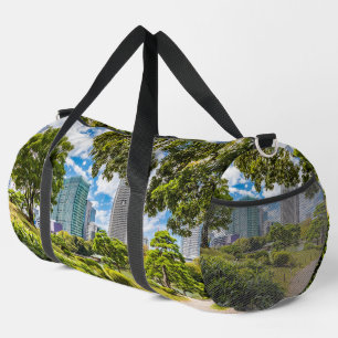 A walk through Hama Rikyu gardens, Tokyo Duffle Bag