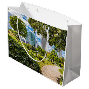 A walk through Hama Rikyu gardens, Tokyo Large Gift Bag