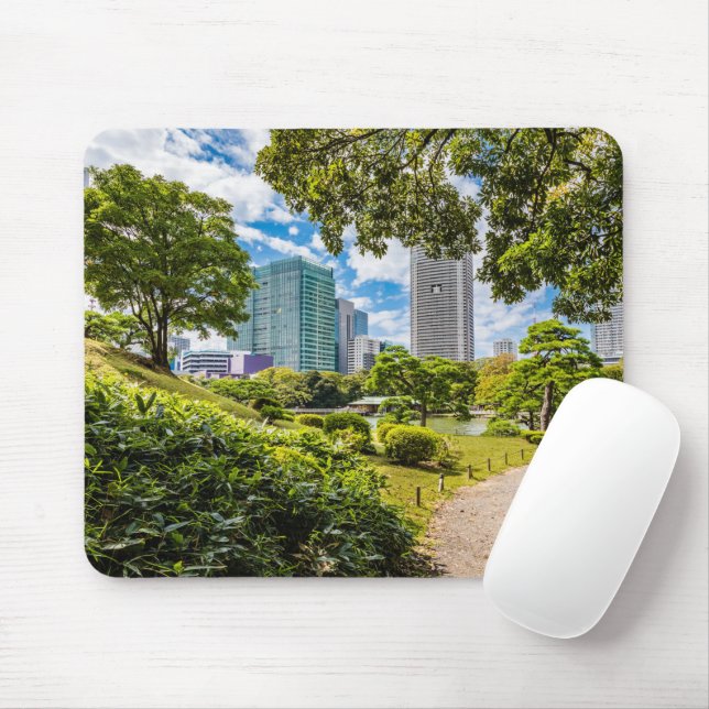 A walk through Hama Rikyu gardens, Tokyo Mouse Pad (With Mouse)