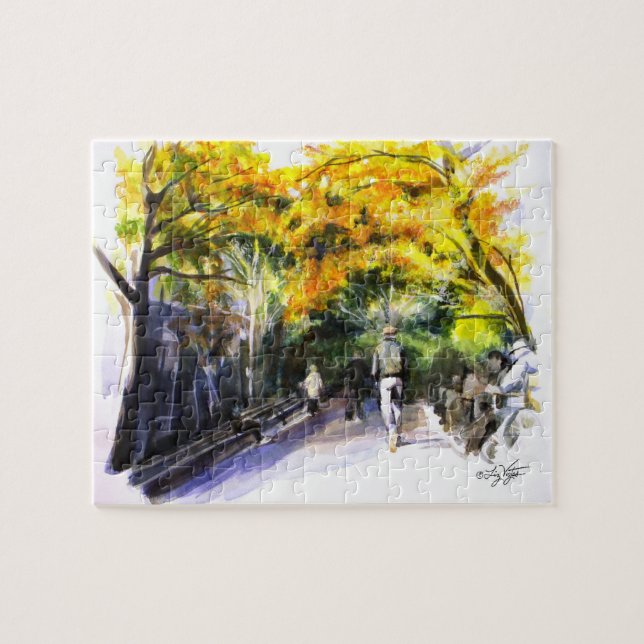 A Walk Through The Park Puzzle (Horizontal)
