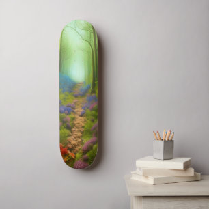 A walk thru the Enchanted Wood    Skateboard