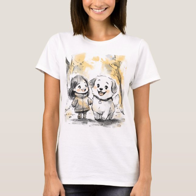 a Walk with Joy T-Shirt (Front)