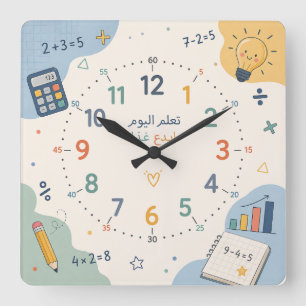A wall clock for kids room