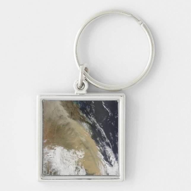 A wall of dust stretched from northern Queensla Key Ring (Front)