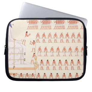 A wall painting at Beni Hasan depicting the moving Laptop Sleeve
