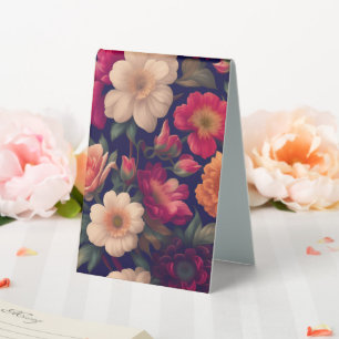 A wallpaper with a floral pattern