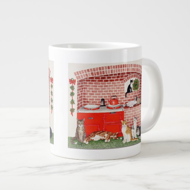 A Warm Place Large Coffee Mug (Front Right)