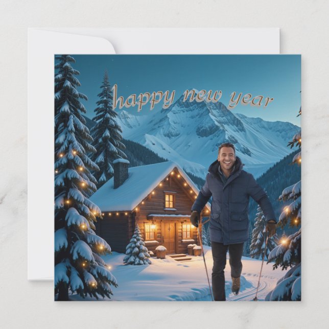 A Warm Welcome to the New Year  Card (Front)