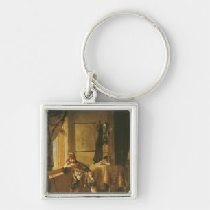 A Warrior in Thought Key Ring