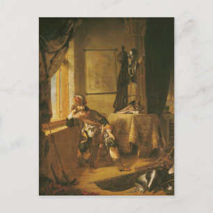 A Warrior in Thought Postcard