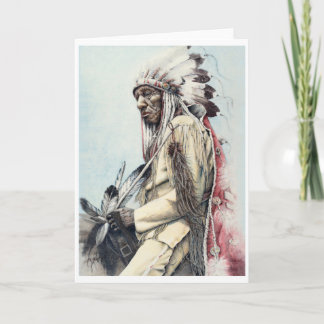 A Warrior's Legacy Fine Art Card