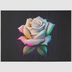 A Watercolor Rose Clipart Series Design 1 Tissue Paper