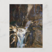 A Waterfall by John Singer Sargent