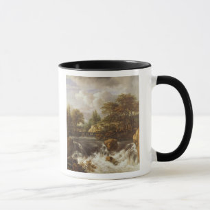 A Waterfall in a Rocky Landscape, c.1660-70 Mug