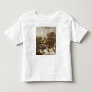 A Waterfall in a Rocky Landscape, c.1660-70 Toddler T-Shirt