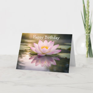 A Waterlily Card