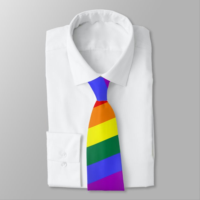 A Wave Of Pride Tie (Tied)