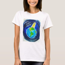 A Weary World Rejoices Christmas T-shirt