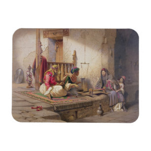 A weaver in Esna, one of 24 illustrations produced Magnet